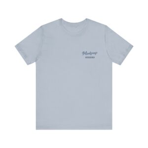 Modpup Encinitas Light Blue Short Sleeve Tee Off Center Logo