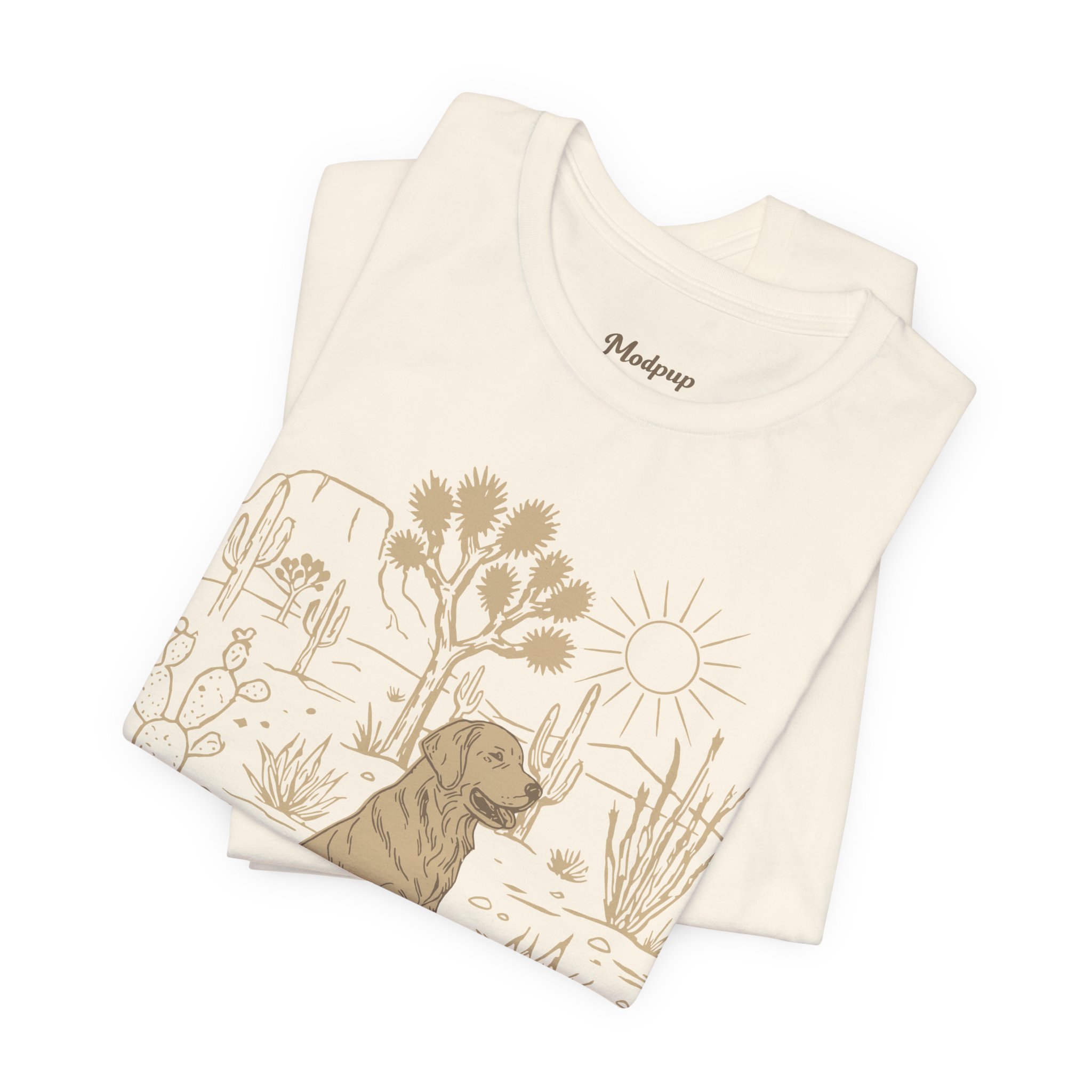 Joshua Tree Retriever Club tee folded