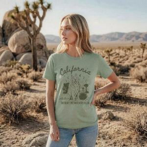California Desert Retriever Club Tee — Golden Retriever Graphic T-Shirt