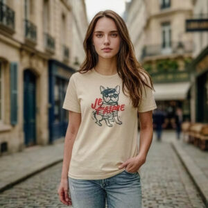 Frenchie Je T'aime Tee