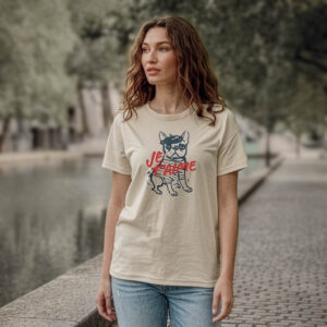 Paris Frenchie Je T'aime Tee